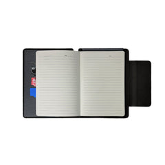 LUBECK - Santhome A5 PU Portfolio with Pen - Black