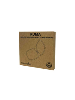 Custom Printed RUMA - eco-neutral RCS Recycled Glass Mirror – Personalized RUMA - eco-neutral RCS Recycled Glass Mirror | Yalla Printing, Dubai UAE