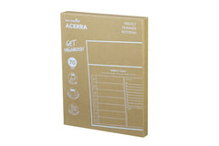 Custom Printed Acerra - A4 Weekly Desk Planner With Pen, Ruler And U - Clips | Logo Branding Corporate Gift | UAE Delivery | Yalla Printing UAE