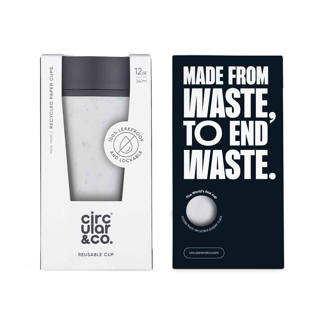 Mugs – Circular Cup 12oz Chalk & Storm Grey | Custom Packaging Printing | Free Design Support | Yalla Printing UAE