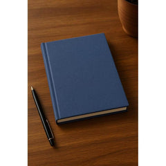 Custom Printed Dali - Eco - Neutral Denim Paper Cover A5 Notebook | Exhibitions, Conferences, Corporate Events | Yalla Printing UAE