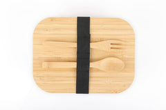 CORNETO – Hans Larsen Glass Lunch Box with Bamboo Cutlery | Custom Packaging Printing | Free Design Support | Yalla Printing UAE