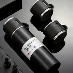 Custom Printed Saffle - Giftology Family Set Of Vacuum Flask & Two Cups | Exhibitions, Conferences, Corporate Events | Yalla Printing UAE