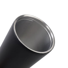 MARBELLA - Hans Larsen Double Wall Tumbler with Sip Lid 600 ml - Black