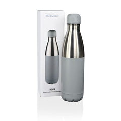 Custom Printed Hopa - Hans Larsen Double Wall Stainless Steel Water Bottle - Stainless Steel | Exhibitions, Conferences, Corporate Events | Yalla Printing UAE