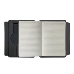 SOLAIS - Santhome Recycled 10000 mAh Power Bank and 15W Magsafe Smart A5 Organizer  - Black