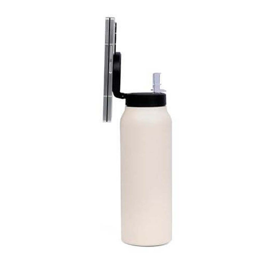 Ferro - Giftology Magnetic Phone Holder Water Bottle 760ml - Sandstone