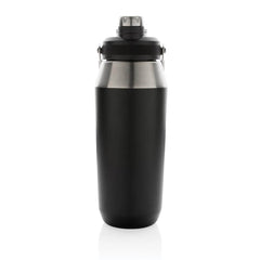 Custom Printed Uslar - Hans Larsen Vacuum Bottle With Solid Handle And Dual Lid - 1L - Stainless Steel | Exhibitions, Conferences, Corporate Events | Yalla Printing UAE