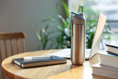 Neva - Xddesign Stainless Steel Water Bottle Grey-blue
