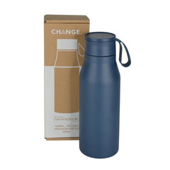 R-nebra - Change Collection Recycled Stainless Steel Vacuum Bottle With Loop
