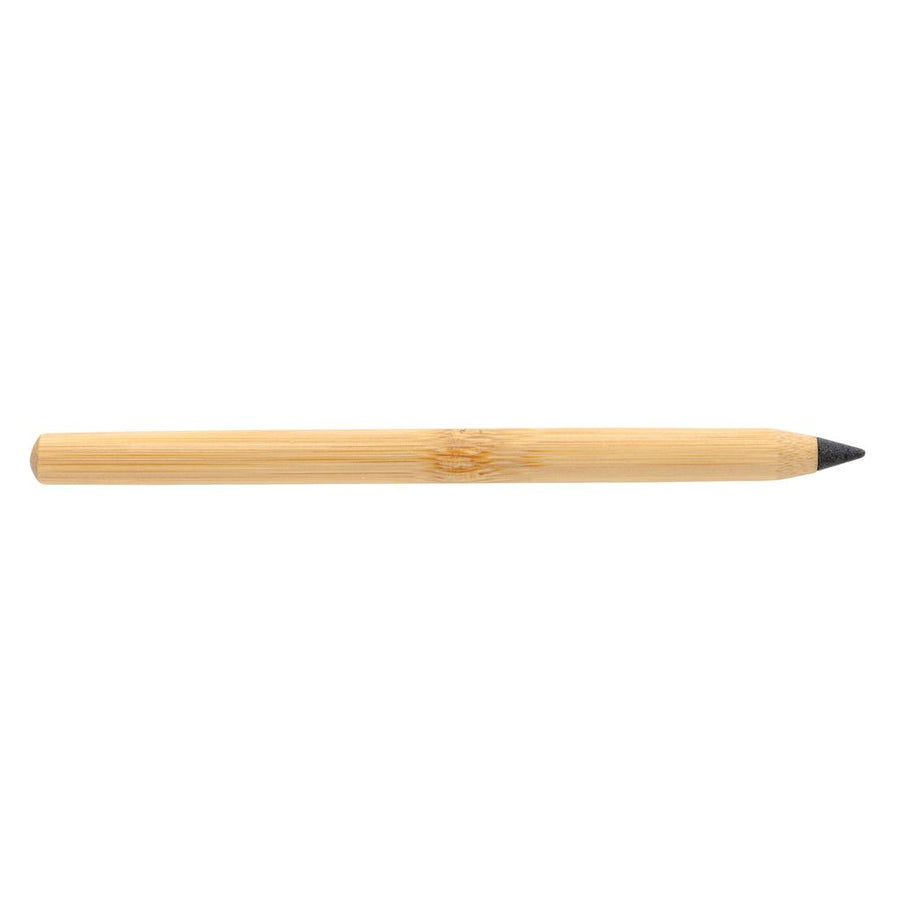 Custom Printed Eternity - Eco - Neutral Bamboo 100X Long Lasting Pencil - Bamboo | Logo Branding Corporate Gift | UAE Delivery | Yalla Printing UAE