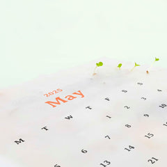 Custom Printed Eco - Neutral® Plantable Calendar With 12 Sheets Seed Paper | Exhibitions, Conferences, Corporate Events | Yalla Printing UAE