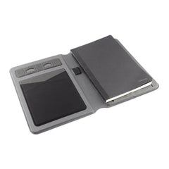 Custom Printed Gubin - Santhome 10000Mah Wireless Powerbank Organizer A5 | Exhibitions, Conferences, Corporate Events | Yalla Printing UAE