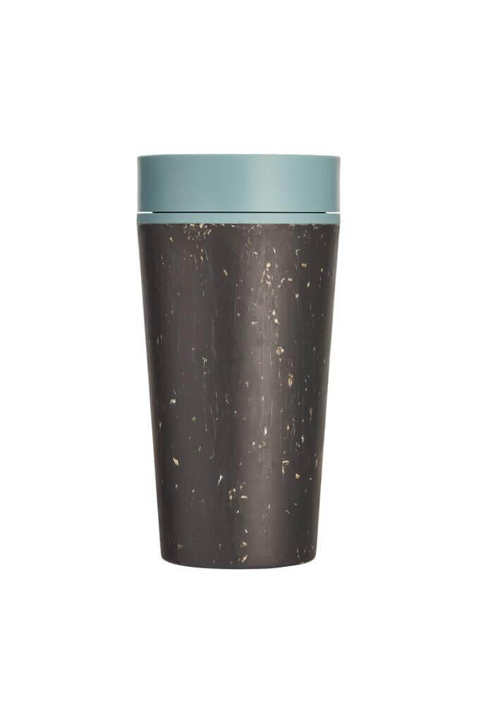 Mugs – Circular Cup 12oz Black & Faraway Blue | Custom Packaging Printing | Free Design Support | Yalla Printing UAE