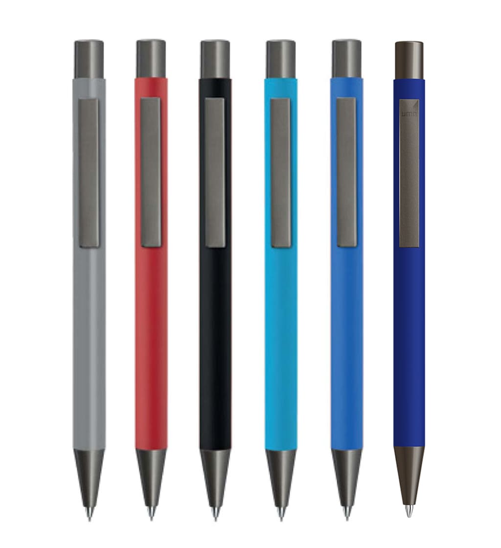 Custom Printed Uma Straight Metal Pen - Stainless Steel | Exhibitions, Conferences, Corporate Events | Yalla Printing UAE
