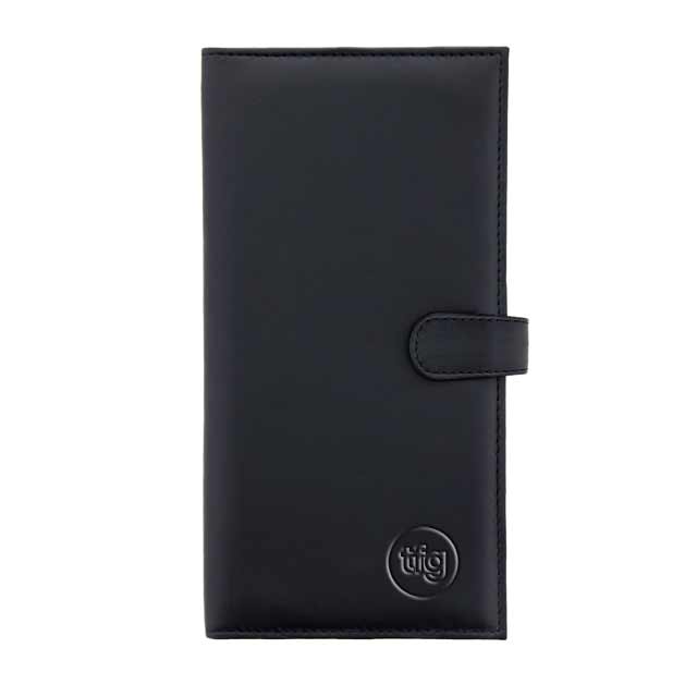 Custom Printed Giftology Genuine Leather Cheque Book Holder | Exhibitions, Conferences, Corporate Events | Yalla Printing UAE