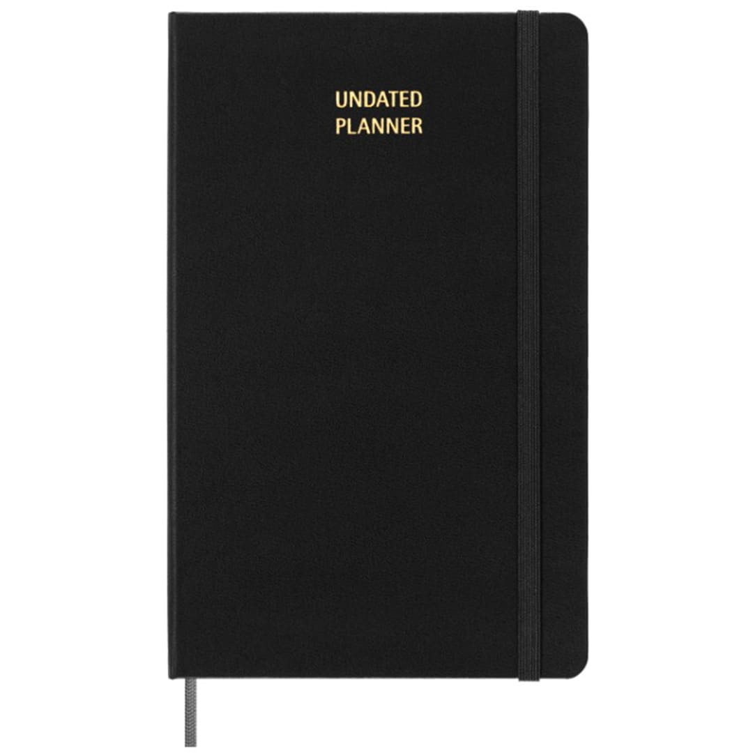 Custom Printed Moleskine Undated 12 Month Weekly Planner - Hard Cover | Exhibitions, Conferences, Corporate Events | Yalla Printing UAE