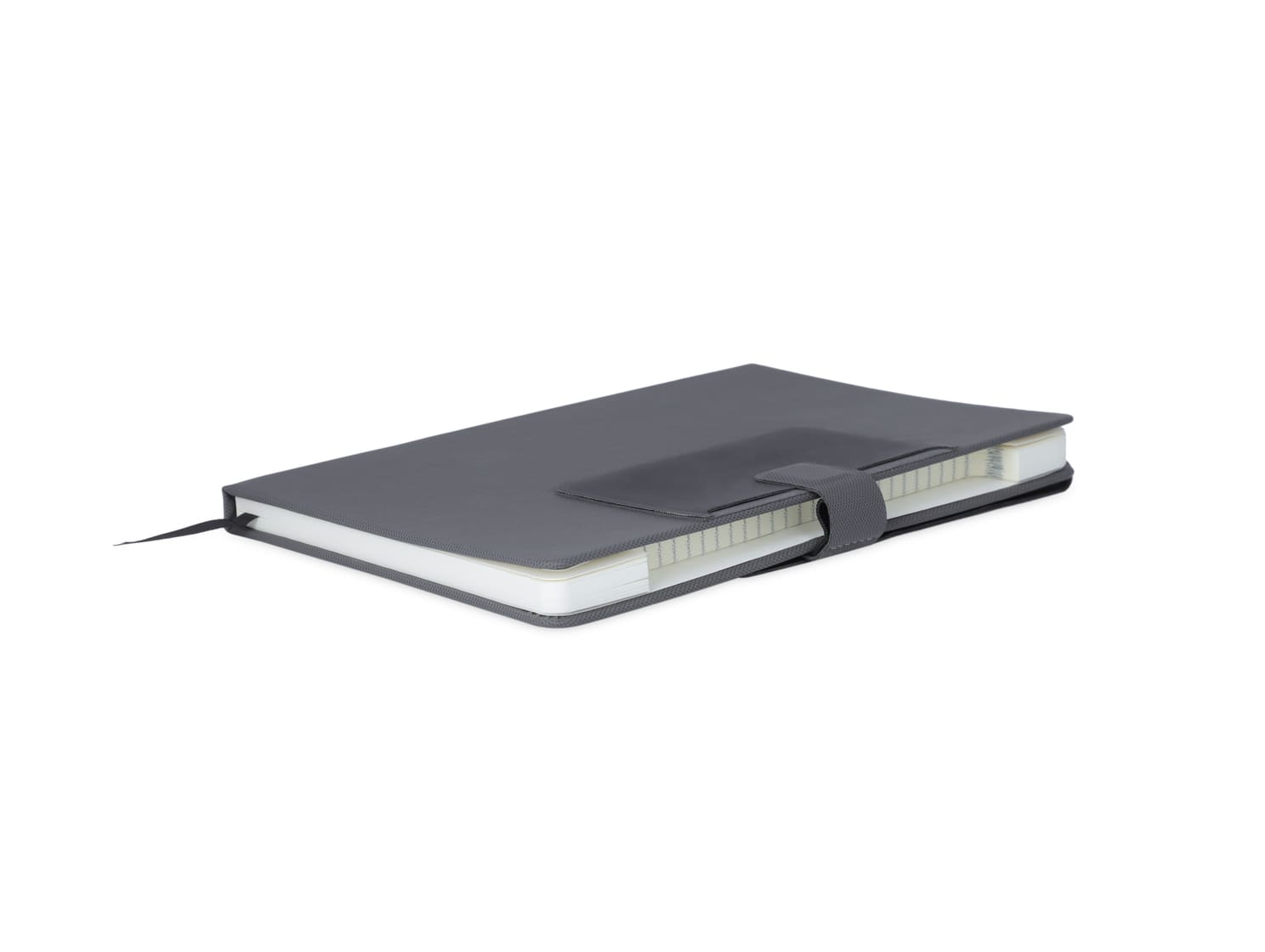 Custom Printed Manez - Santhome A5 Notebook With Phone Stand And Pen Holder | Exhibitions, Conferences, Corporate Events | Yalla Printing UAE