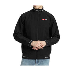Custom Printed Varsity - Santhome Men's Lightweight Reversible Bomber Jacket - Premium Polyester Fabric | Exhibitions, Conferences, Corporate Events | Yalla Printing UAE