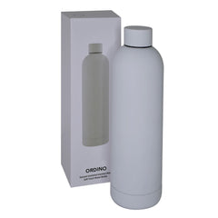 Custom Printed Ordino - Soft Touch Insulated Water Bottle - 750Ml - Stainless Steel | Exhibitions, Conferences, Corporate Events | Yalla Printing UAE