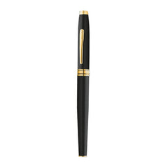 Custom Printed Cross Coventry Classic Black Lacquer With Gold Tone Appointments Rollerball Pen | Logo Branding Corporate Gift | UAE Delivery | Yalla Printing UAE