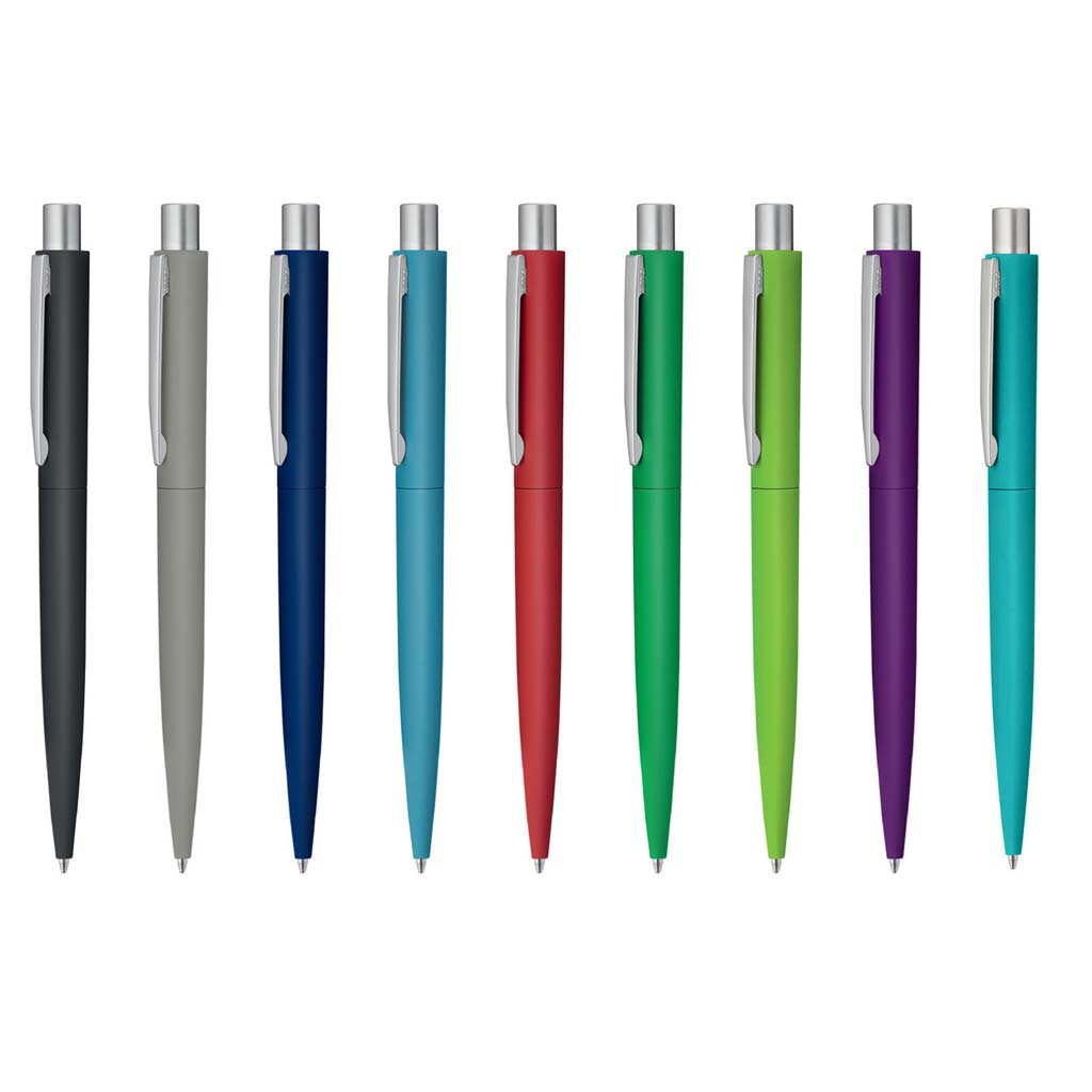 Custom Printed Uma - Lumos Gum Metal Pen - Stainless Steel | Logo Branding Corporate Gift | UAE Delivery | Yalla Printing UAE