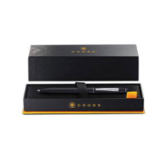 Custom Printed Cross Click™ Classic Black Ballpoint Pen (Blue Ink) – Personalized Cross Click™ Classic Black Ballpoint Pen (Blue Ink) | Yalla Printing, Dubai UAE