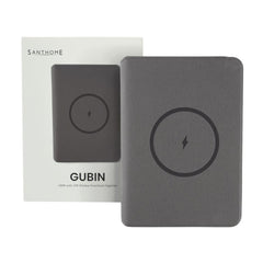 Custom Printed Gubin - Santhome 10000Mah Wireless Powerbank Organizer A5 | Exhibitions, Conferences, Corporate Events | Yalla Printing UAE