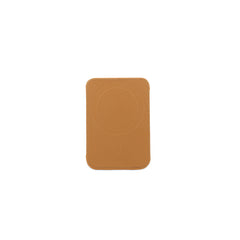 Marz - Santhome® Magnetic Phone Cardholder With Santhome Tag Pocket - Tan