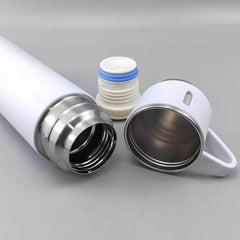 Custom Printed Saffle - Giftology Family Set Of Vacuum Flask & Two Cups | Exhibitions, Conferences, Corporate Events | Yalla Printing UAE