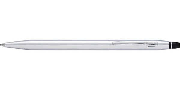 Custom Printed Cross Click™ Chrome With Chrome Appointments Ballpoint Pen (Blue Ink) | Logo Branding Corporate Gift | UAE Delivery | Yalla Printing UAE