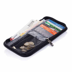 Custom Printed Swiss Peak Alpine Zippered Travel Wallet | Logo Branding Corporate Gift | UAE Delivery | Yalla Printing UAE