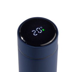 WAHA - Giftology Thermal Flask with LED Temperature Display 500ml - Navy Blue