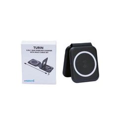 Custom Printed Turin - @Memorii Foldable 2 - In - 1 Wireless Charger And Multicable Set | Exhibitions, Conferences, Corporate Events | Yalla Printing UAE