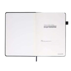 Custom Printed Faroe - Santhome A5 Pu Hard Cover Notebook With Pen Loop | Exhibitions, Conferences, Corporate Events | Yalla Printing UAE