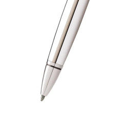 Custom Printed Cross Coventry Polished Chrome Ballpoint Pen (Blue Ink) | Logo Branding Corporate Gift | UAE Delivery | Yalla Printing UAE