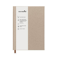 Custom Printed Keila - Eco - Neutral Tea Cover A5 Notebook | Exhibitions, Conferences, Corporate Events | Yalla Printing UAE