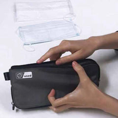 Custom Printed Nogales - Samsonite Dual Compartment Mask Pouch (Anti - Microbial) | Custom Branded Bag | UAE Delivery | Yalla Printing UAE