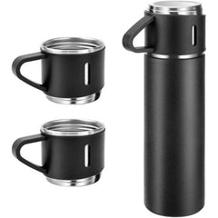 Custom Printed Saffle - Giftology Family Set Of Vacuum Flask & Two Cups | Exhibitions, Conferences, Corporate Events | Yalla Printing UAE