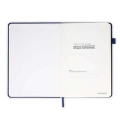 Custom Printed Faroe - Santhome A5 Pu Hard Cover Notebook With Pen Loop | Exhibitions, Conferences, Corporate Events | Yalla Printing UAE