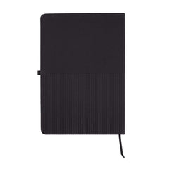 RIPPLE - Giftology A5 Hard Cover Notebook with Metal Plate - Black