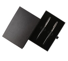 Custom Printed NORA - Gift Set of Roller and Ball Pen - Black – Personalized NORA - Gift Set of Roller and Ball Pen - Black | Yalla Printing, Dubai UAE