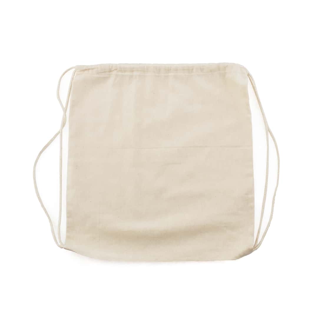 Eco-neutral Cotton Draw String Bags 240gsm - Natural