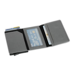 Torino - Santhome Rfid Sliding Card Holder - Dark Grey