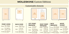Custom Printed Moleskine Large Soft Cover Ruled Notebook - Cardboard / Corrugated Board | Exhibitions, Conferences, Corporate Events | Yalla Printing UAE