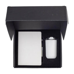 HEVIZ - Giftology Set of Tumbler, A5 Notebook and Pen - White