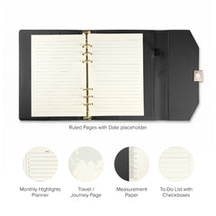 Cross® A5 Folio Organizer With Ring Binder - Black