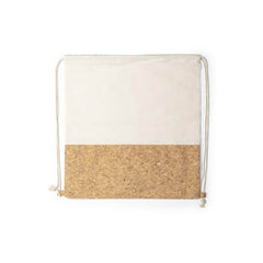 Custom Printed Volga - Eco - Neutral Recycled Cotton/Cork Drawstring Bag - Cotton Fabric | Exhibitions, Conferences, Corporate Events | Yalla Printing UAE