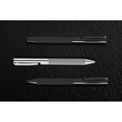 Custom Printed Uma - Mesh R Premium Metal Roller Pen - Stainless Steel | Logo Branding Corporate Gift | UAE Delivery | Yalla Printing UAE