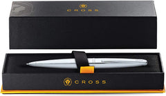 Custom Printed Cross Atx® Pure Chrome With Polished Chrome Appointments Ballpoint Pen | Logo Branding Corporate Gift | UAE Delivery | Yalla Printing UAE